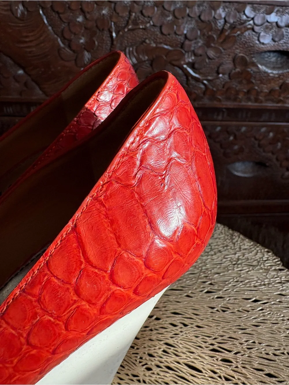 Givenchy Pointed-Toe Leather heels size 36